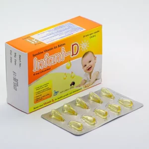 INFANT D - Viên uống tăng đề kháng, chắc răng, khoẻ xương chính hãng giá tốt - Rồng Vàng - 7Mart.vn