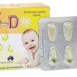 Viên uống tăng đề kháng, chắc răng, khoẻ xương INFANT D - Úc - Rồng Vàng - 7Mart.vn