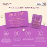 Thành phần viên đặt phụ khoa phụ nữ Pigina chính hãng giá tốt - 7Mart.vn