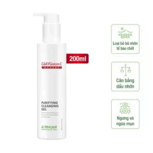 Cell Fusion C Expert – Gel rửa mặt thanh khiết cho làn da dầu mụn AC.Trecalm Purifying Cleansing Gel - 7Mart.vn