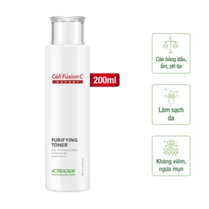 Cell Fusion C Expert – Nước cân bằng thanh khiết cho da dầu AC.Trecalm Purifying Toner - 7Mart.vn