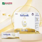 Sữa dinh dưỡng PaPamilk Gold chứa Tổ Yến + sữa non (3 in 1) - sữa hỗ trợ loãng xương và giúp hồi phục – Hộp 24 gói x 32gr - 7Mart.vn