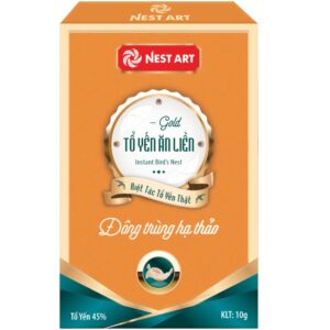 Tổ yến ăn liền Gold – Đông trùng hạ thảo 10g - 7Mart.vn