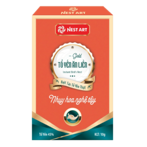 Tổ yến ăn liền Gold – Nhụy hoa nghệ tây 10g - 7Mart.vn