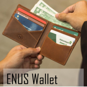 Ví Nam ngắn Enus Handcrafted Wallet