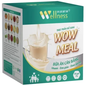 Bữa ăn lành mạnh Wow Meal chính hãng giá tốt hộp 30 gói - Life Gift VN - Vpharm - 7Mart.vn
