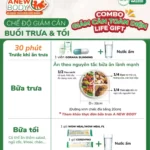 Chế độ Giảm Cân Buổi Và Tối Với Combo Giảm Cân Toàn Diện Life Gift - 7Mart.vn