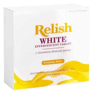 Relish White 28 viên – Trắng da, chống lão hoá & thải độc chính hãng giá tốt - 7Mart.vn