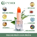 Thành Phần Son Dưỡng Saffron Có Màu – Son Dưỡng Môi Nghệ Tây C'choi Color - Punar - 7Mart.vn