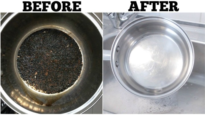cách làm sạch nồi bị cháy đen cách làm sạch nồi bị cháy đen