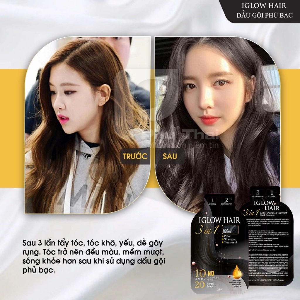 feedback iglow hair - review iglow hair - iglow hair có tốt không - iglow hair có hiệu quả không - 7mart.vn - 7