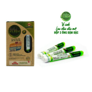 Kitchen Kleen - Hộp vi sinh lau chùi dầu mỡ (03 ống 5ml) chính hãng giá tốt - 7Mart.vn