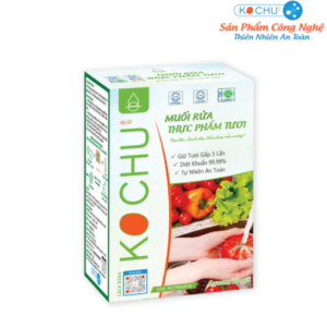 Muối rửa thực phẩm tươi Kochu 30 gói x 5gr