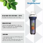BỘ LỌC CHẶN 1 CỐC (1 CỐC TRONG + LÕI PP) - Thế giới lọc nước - 7Mart.vn