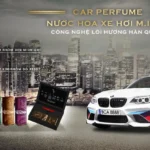 Car Perfume - Nước Hoa Xe Hơi Mine - Công Nghệ Lõi Hương Hàn Quốc - Vỏ Hợp Kim Nhôm - 7Mart.vn