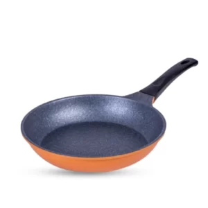 Chảo Chống Dính Vulcan Stone Phủ đá Màu Cam 26cm - Kuchen - 7Mart.vn