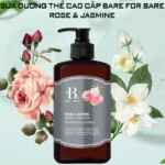 Sữa dưỡng thể dưỡng ẩm Bare For Bare chính hãng giá tốt - Rose & Jasmine (phục hồi & dưỡng ẩm) - 7Mart.vn