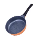 Chảo Cam Chống Dính Vulcan Stone 24cm Thành Lửng Vuông Góc - 7Mart.vn