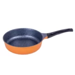 Chảo Cam Chống Dính Vulcan Stone 24cm Thành Lửng Vuông Góc Kuchen - 7Mart.vn