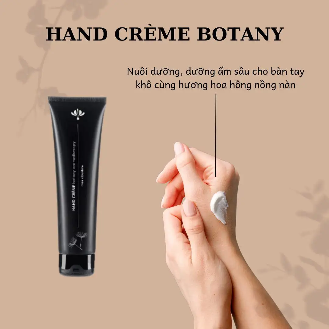 Clean Skincare Cream Features - Kem Dưỡng Da Tay Botany Hoa Hồng Tinh Khiết Hand Creme 75g - 7mart.vn