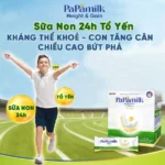 Papamilk Height And Gain Chứa Sữa Non 24h Và Tổ Yến Giúp Con Phát Triển Toàn Diện - 7Mart.vn