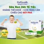 Sữa Non 24h Tổ Yến Papamilk Height And Gain Tăng Cân Và Chiều Cao Cho Trẻ Em - 7Mart.vn