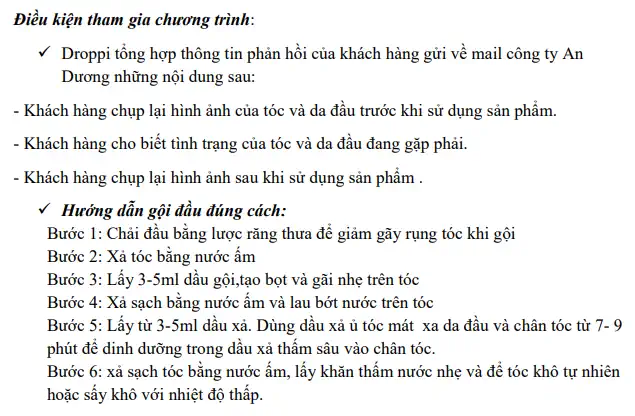 Điều Kiện Hoàn Tiền đối Với Dầu Gội Luub Q10 - 7mart.vn
