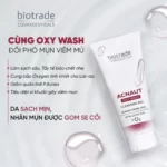 Gel Rửa Mặt Biotrade Acnaut Oxy Wash Cleansing Gel Phù Hợp Cho Da Mụn Viêm Mủ - 7Mart.vn