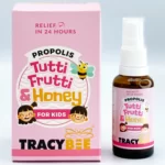 Keo Ong Xịt Tracybee Vị Trái Cây - Propolis Tutti Frutti & Honey For Kids - 7Mart.vn