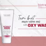Tạm Biệt Mụn Viêm Mủ Với Gel Rửa Mặt Biotrade Acnaut Oxy Wash Cleansing Gel - 7Mart.vn
