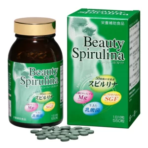 Tảo Beauty Spirulina Nhật Bản Hộp 550 Viên - 7Mart.vn