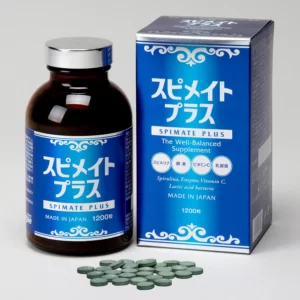 Tảo Spirulina Spimate Plus Nhật Bản Hộp 1200 Viên - 7Mart.vn