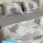 Combo Vỏ Mền Và Vỏ Gối Tencel 60s Mẫu Dương Xỉ - Tân Phát - 7Mart.vn