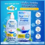 Dầu Tắm Gội Baby Thảo Dược Pharpharp Jpnatural - 7Mart.vn