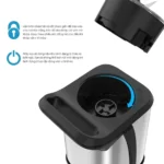 Hướng Dẫn Lắp Bình đựng Vào Máy Xay Sinh Tố Mini Kuchen Ku Mb1212 - 7Mart.vn