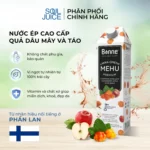 Nước ép Dâu Mây Và Táo Bonne Cao Cấp 1 Lít - 7Mart.vn