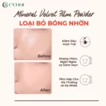 Phấn Phủ C'choi Velvet Film Powder Foundation - Loại Bỏ Bóng Nhờn - Punar - 7Mart.vn