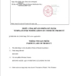 Phiếu Công Bố Beyond Angel Aqua Purifying Cleansing Water 500ml - 7Mart.vn