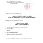 Phiếu Công Bố Beyond Phytoganic Cleansing Oil - 7Mart.vn