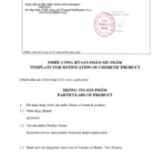 Phiếu Công Bố Beyond Total Recovery Intense Body Emulsion - 7Mart.vn