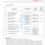 Phiếu Kết Quả Thử Nghiệm Kem Lót Trang điểm C'choi - Q10 Glow Primer - Punar - 7Mart.vn