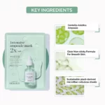 Thành Phần Chính Mặt Nạ Làm Dịu Da Beyond Intensive Ampoule Mask 2x Calming Cica (xanh Lá) - Lg Vina - 7Mart.vn