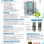 Thông Số Kỹ Thuật Máy Tạo Nước Pi Biontech Btm-507 - 7Mart.vn