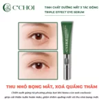 Tinh Chất Dưỡng Mắt 3 Tác động C’choi - Triple Effect Eye Serum - Chiết Xuất Gừng Từ Phương Pháp Bọt Khí Nano Của Axit Cacbonic - Punar - 7Mart.vn