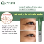 Tinh Chất Dưỡng Mắt 3 Tác động C’choi - Triple Effect Eye Serum - Làm đầy Nếp Nhăn, Nâng Cơ Mắt - Punar - 7Mart.vn