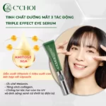 Tinh Chất Dưỡng Mắt 3 Tác động C’choi - Triple Effect Eye Serum - Tác Dụng Của Vitamin C Và Glycerin - Punar - 7Mart.vn