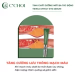 Tinh Chất Dưỡng Mắt 3 Tác động C’choi - Triple Effect Eye Serum - Tăng Cường Lưu Thông Máu Giúp Giảm Quầng Thâm - Punar - 7Mart.vn