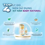 Ưu điểm Của Xịt Hăm Baby Jpnatural - 7Mart.vn