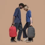 Balo Tái Chế Tucano Speed Eco Macbook Pro 16'' - Mẫu Xám Và đỏ - 7Mart.vn