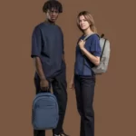 Balo Tái Chế Tucano Speed Eco Macbook Pro 16'' - Mẫu Xanh Và Xám - 7Mart.vn